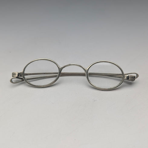 19世紀初頭 ジョージアン 英国アンティーク 小型メガネ Joseph Willmore